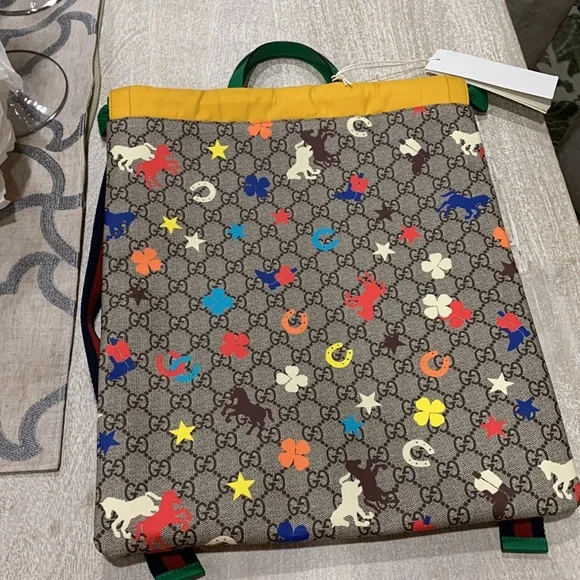 GUCCI Kids Tote Backpack - Picture 5 of 8
